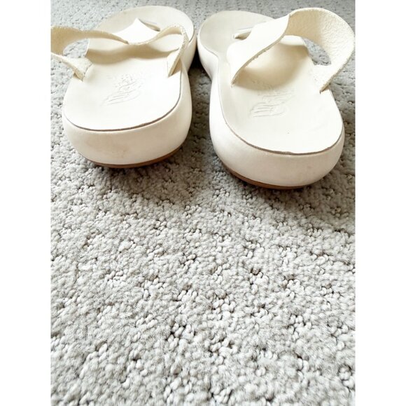 Ancient Greek Sandals Charys Comfort flip flops 37/7 in White - Picture 8 of 11